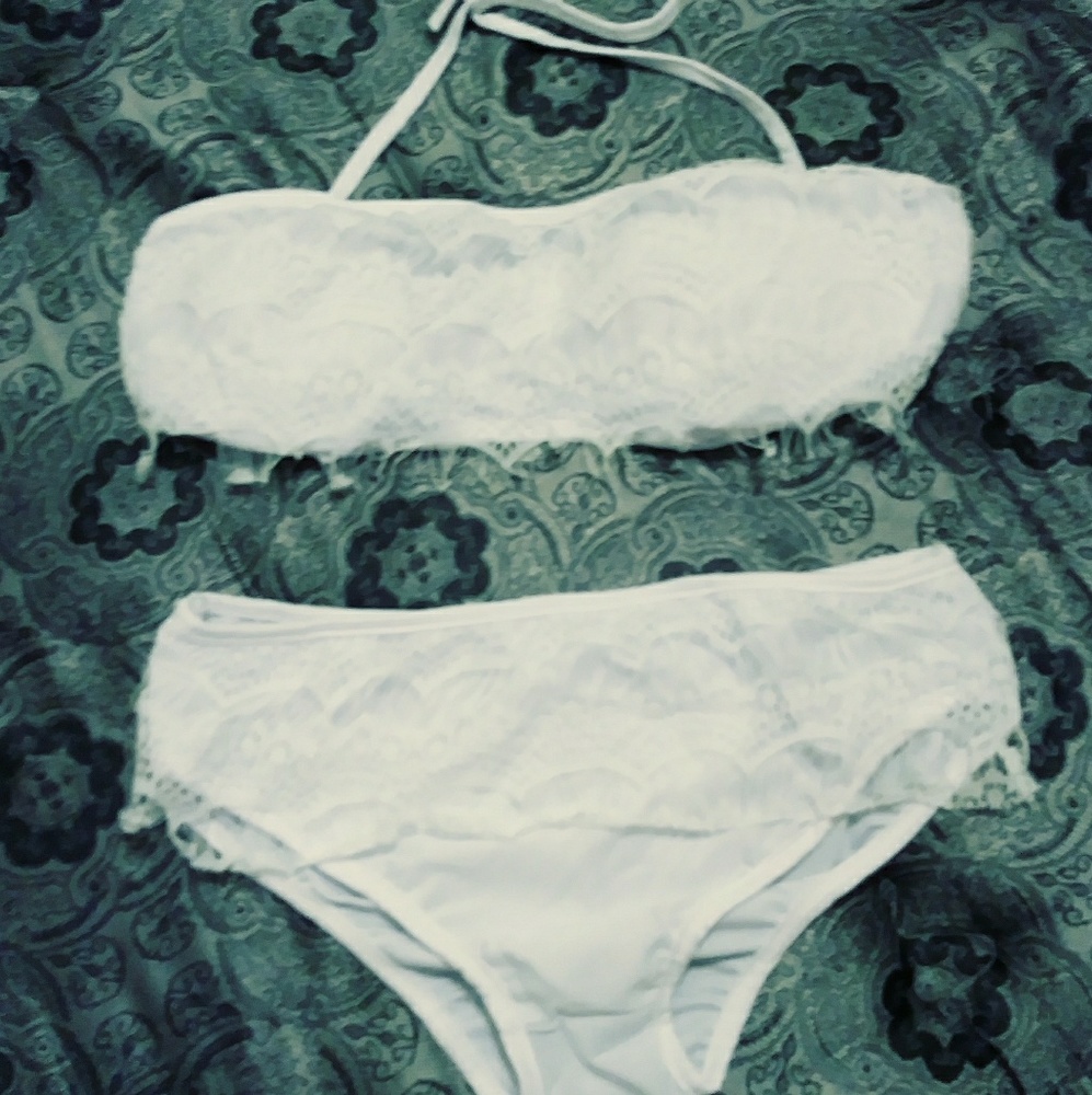 White bikini